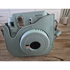 fujifilm instax mini 9 instant camera Working No Film With Carrier Purse